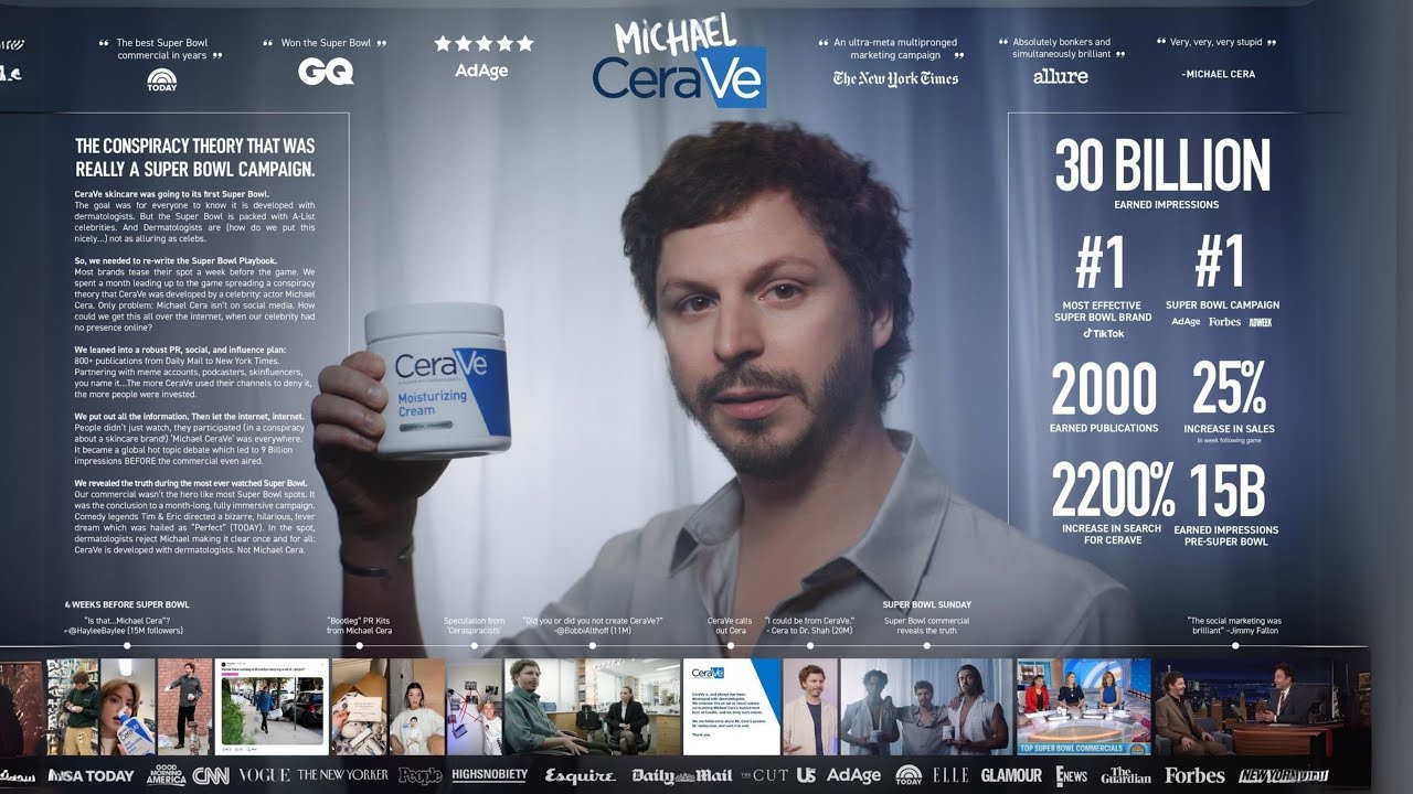CERAVE - MICHAEL CERAVE (Case Study) | Campaign