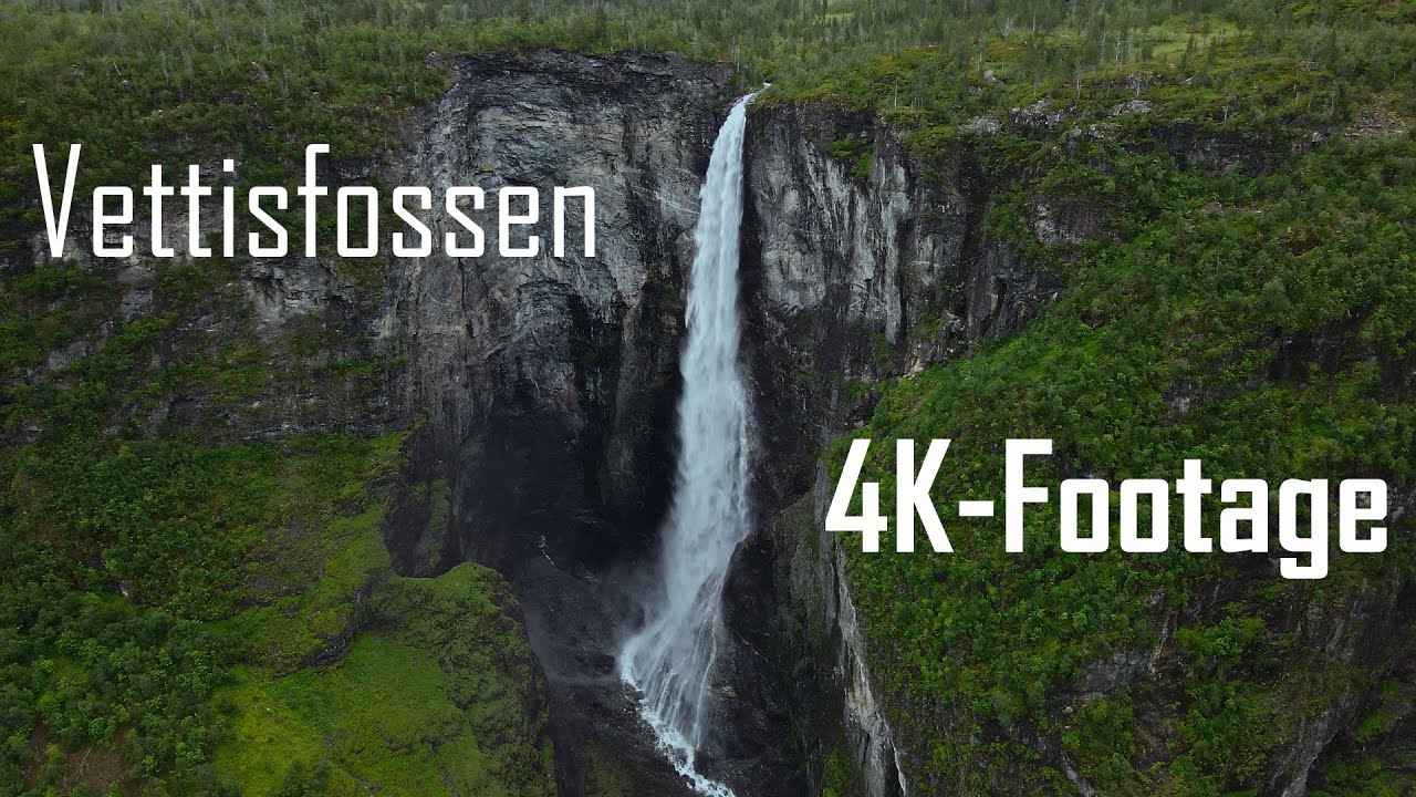 Vettisfossen 4K Drone Footage