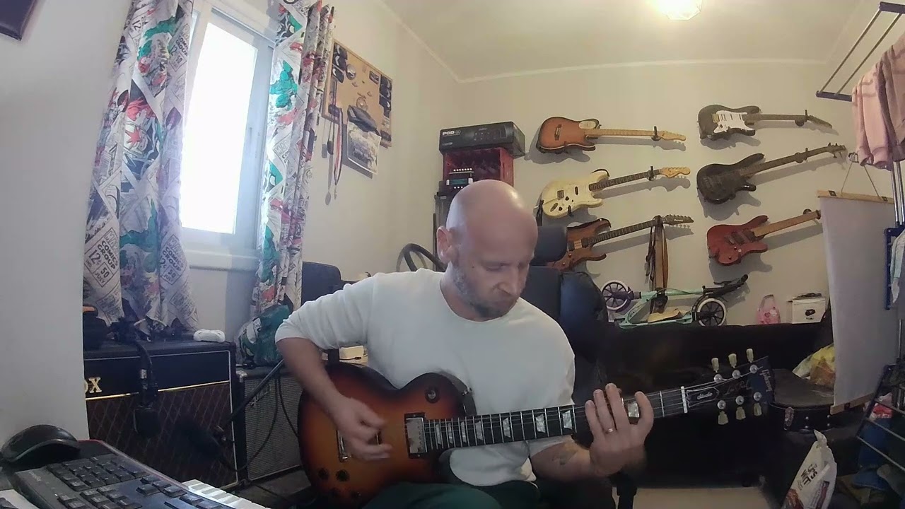 Biffy Clyro   Mountains guitar cover les paul