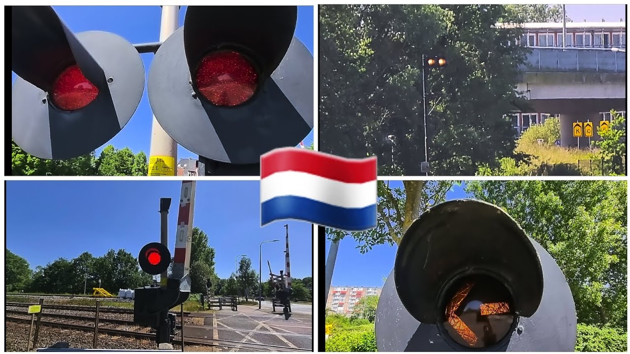 Spoorwegovergang Groningen, Peizerweg  (NL) // Dutch Railroad Crossing // Bahnübergang