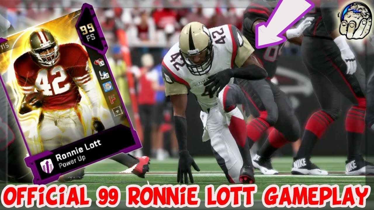 99 Ronnie LOTT is UNStoppable! 99 Ronnie Lott Gameplay! | Madden 19 Ultimate Team