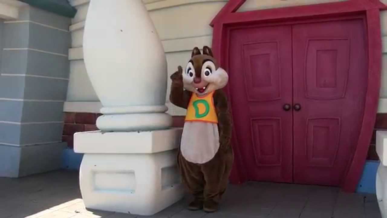 【TDL】チップとデールのかくれんぼ小劇場