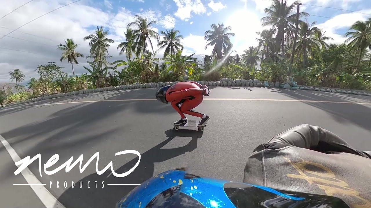Stefano Barbizzi at Tagaytay Philippines- World Skate Games DH Skateboard World Championship track