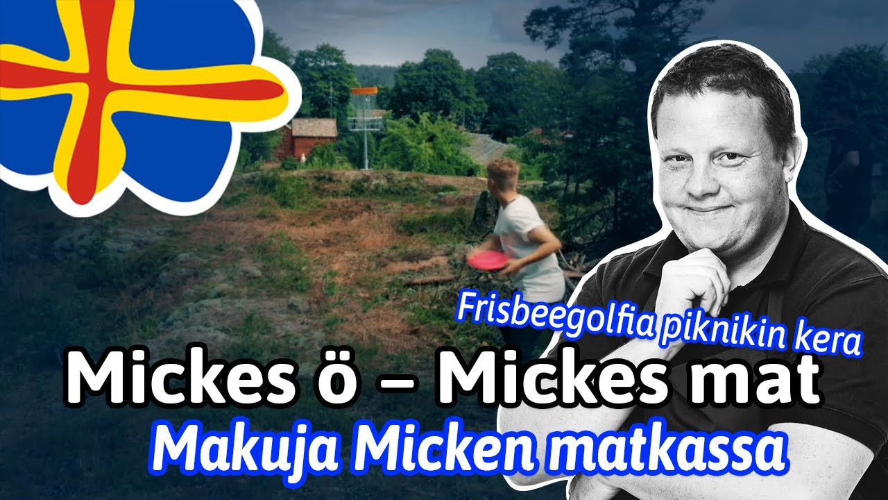 Visit &Aring;land | Mickes &Ouml; &ndash; Mickes Mat / Makuja Micken matkassa: Discgolf & picknick