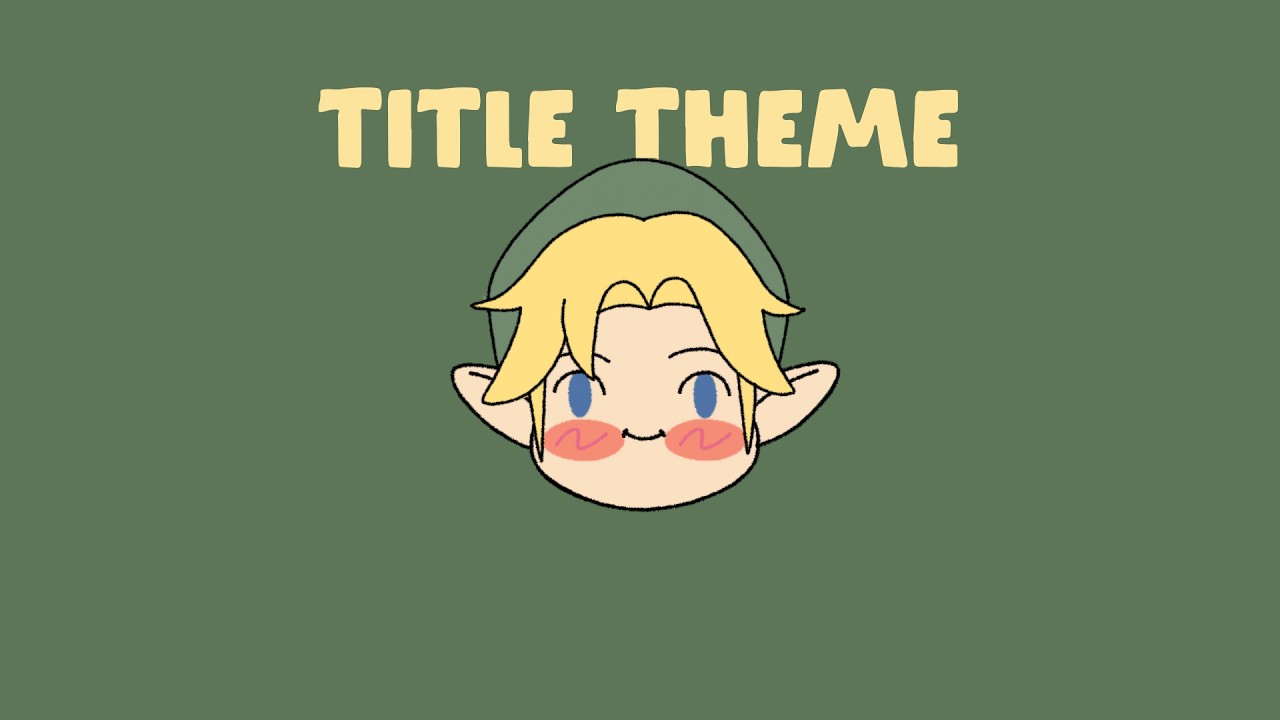 Title Theme ~ The Legend of Zelda: Ocarina of Time Lofi | 1 Hour [Human Made ♥︎]