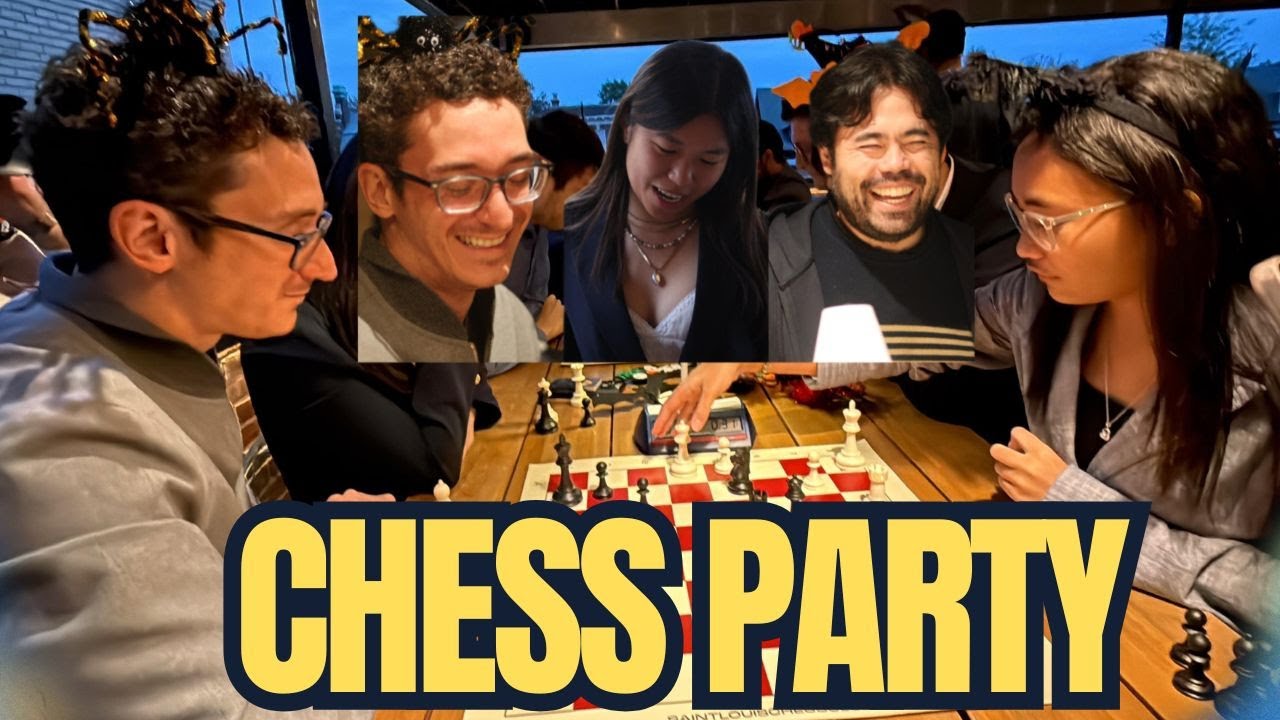 When Fabi, Hikaru and top players join a party | Closing celebration | U.S. Chess Championships