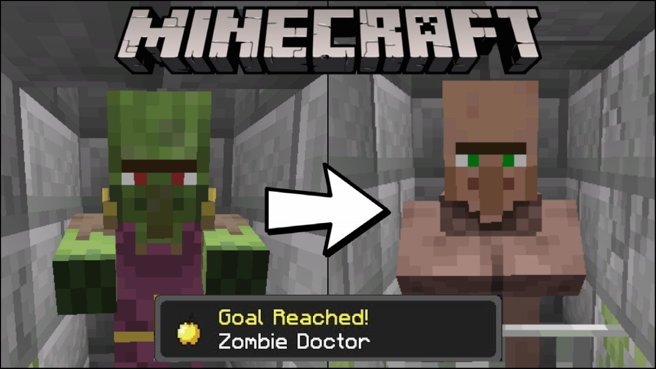 HOW TO CURE ZOMBIE VILLAGERS IN MINECRAFT [JAVA & BEDROCK]