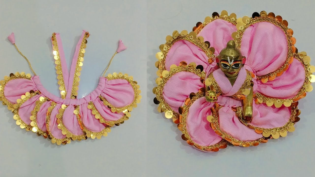 Janmashtami special pretty 😍 dress for (5,6no.) Laddu Gopal. /Cotton dress for Kanha ji. 