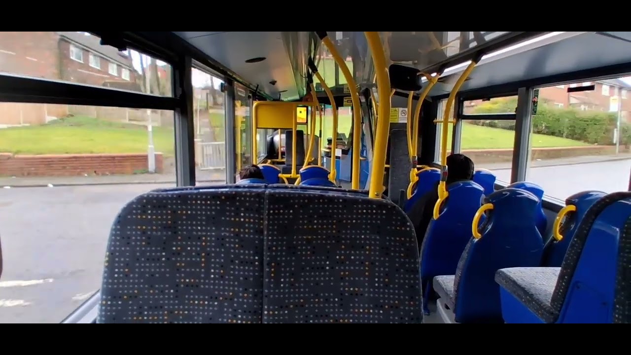 (SN17 MJE 10486) Bee Network Stagecoach Manchester Dennis enviro 400 mmc route 95