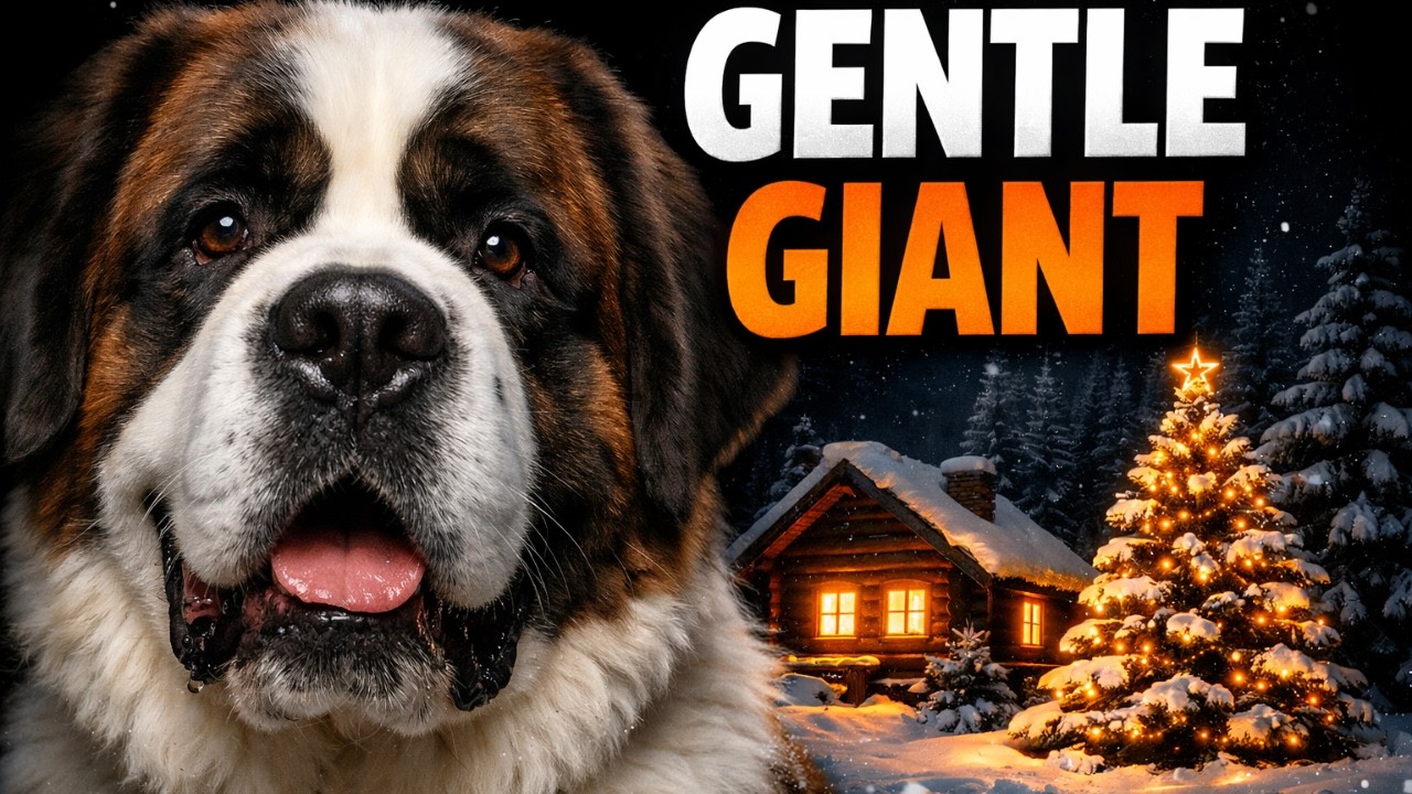 San Bernardo – The Gentle Giant of the Alps 🐶❤️
