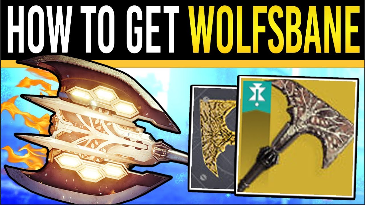Destiny 2: How to Get WOLFSBANE Exotic Axe! - Full Exotic Quest Guide & Weapon Unlocks (Heliostat)