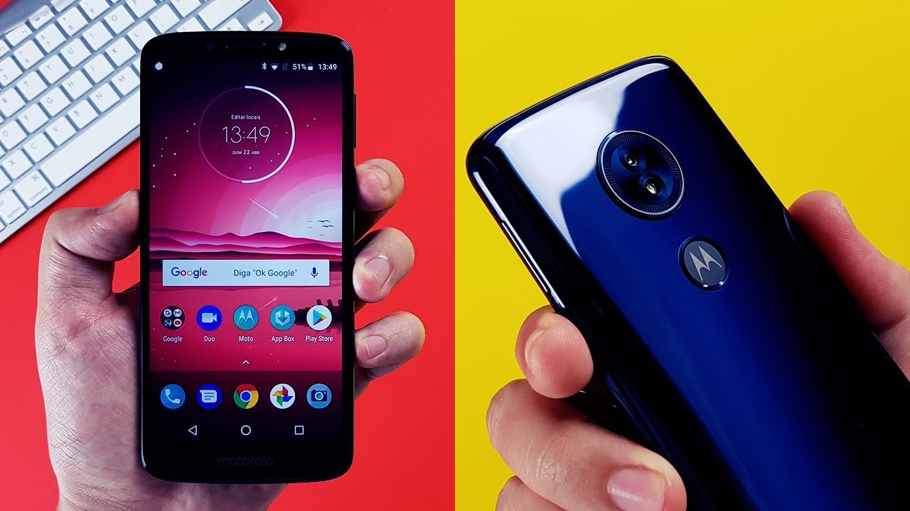 Motorola MOTO G6 PLAY unboxing e minhas primeiras impressões