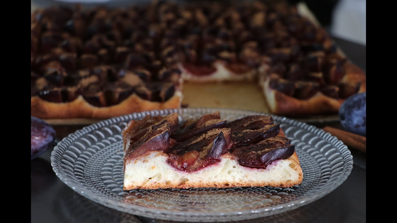 Zwetschgenkuchen/Zwetschgendatschi!!German Plum Cake!!