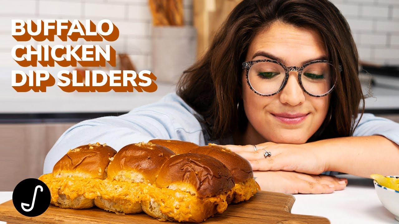 How to Cook with Lauren: Addicting and Tangy Buffalo Chicken Dip Sliders Recipe