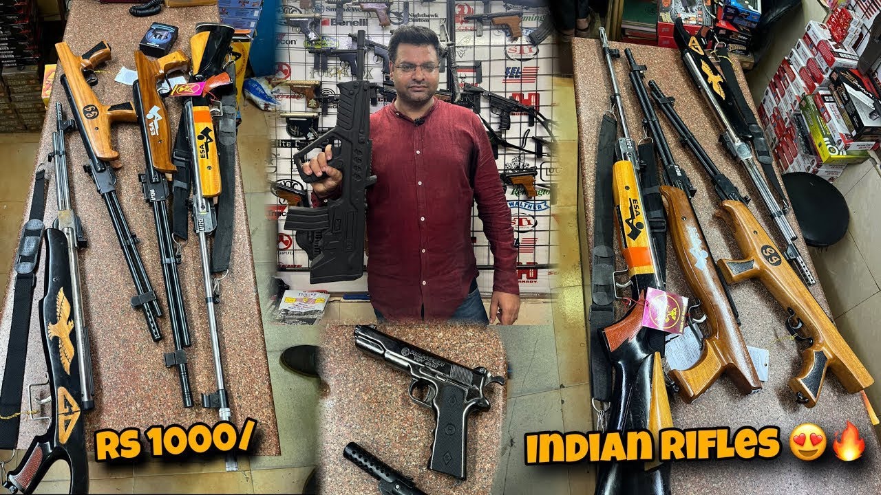 Cheapest AIR GUNS RIFFLES Collection In India 🔥| Sound Gun, Pubg Gun, Riffles In Cash On Delivery 😱