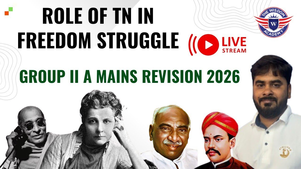 REVISION SESSION/TNPSC/GROUP II A MAINS/TAMILNADU HISTORY/