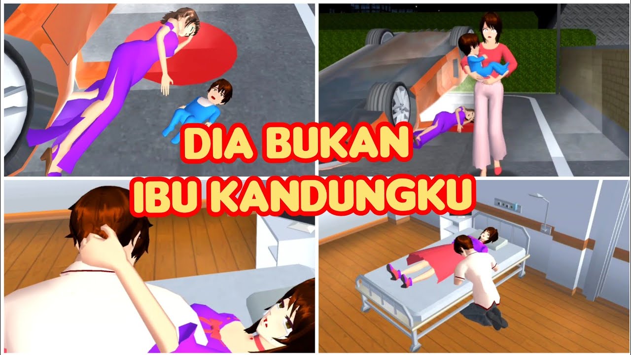 DIA BUKAN IBU KANDUNGKU !! ( KISAH NYATA ) Drama Sakura School Simulator