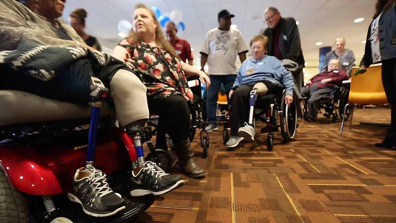 What these amputees lack in limbs, they make up with big hearts