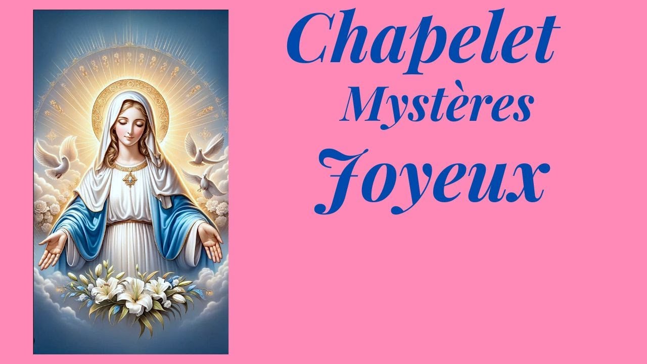 Sam. 31 Janv. Les Mystères Joyeux  avec Marie
