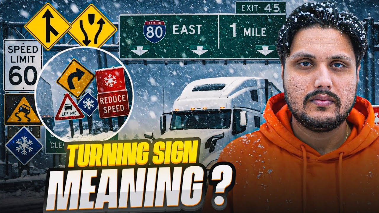 If You Ignore This Canadian Turning Sign You Could Lose Your License ???🤯 (Explained in Punjabi) 