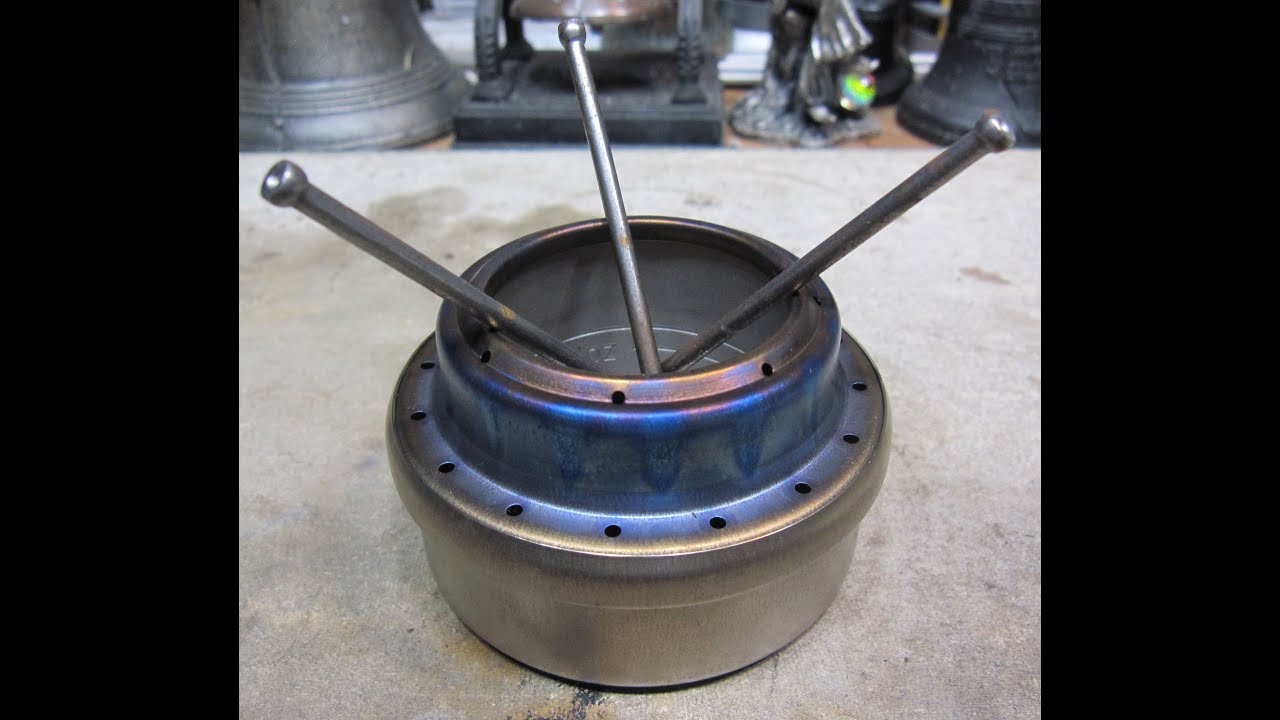 Evernew Titanium Alcohol Stove ''Nailed'' - Boil Test