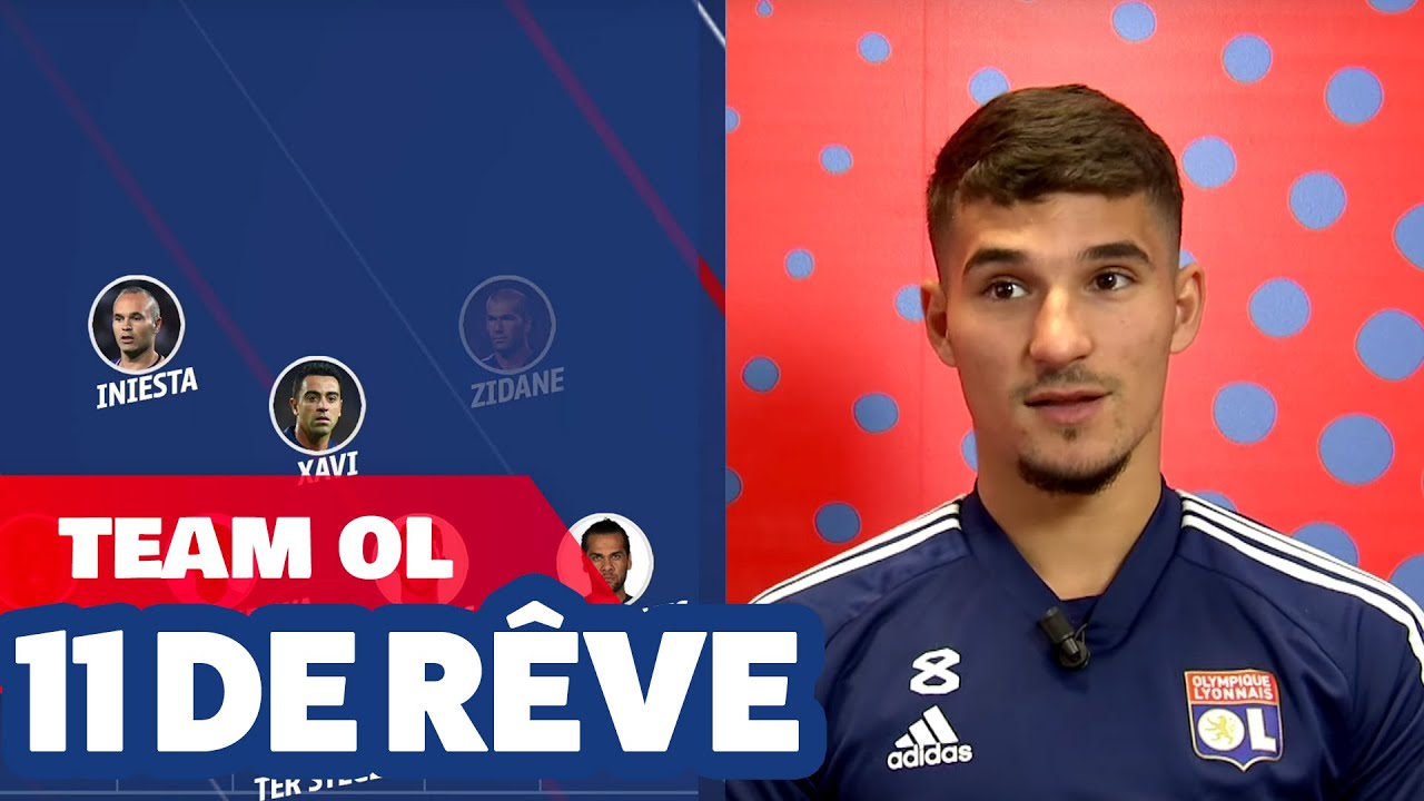 Le 11 de r&ecirc;ve de Houssem Aouar | Olympique Lyonnais