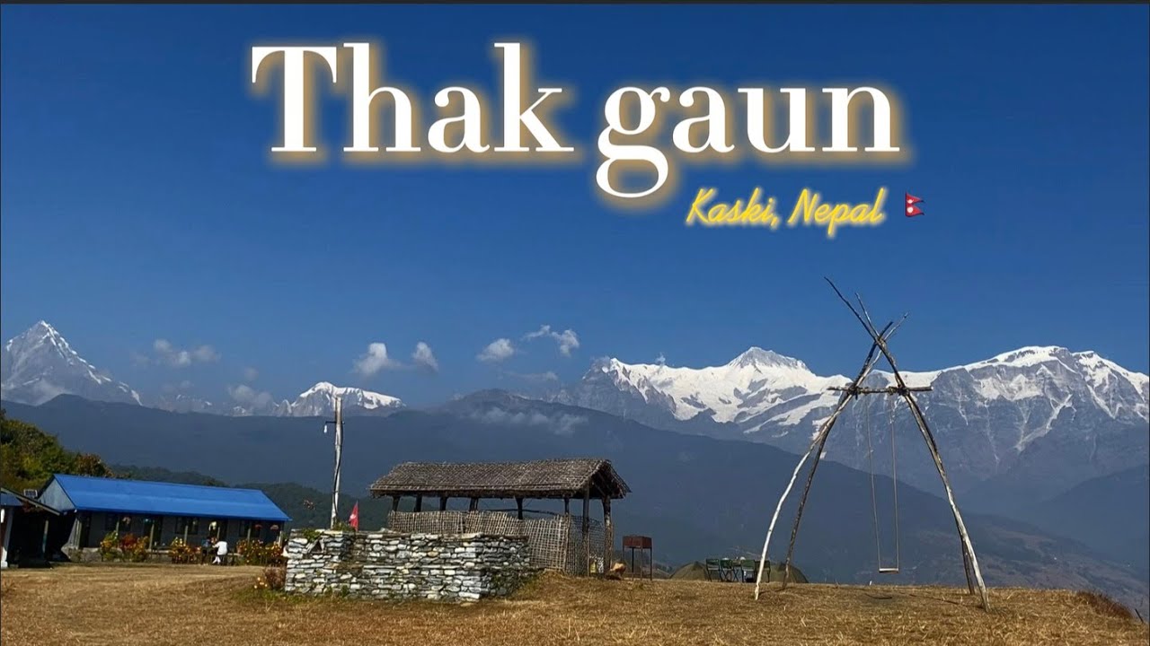 A beautiful village nearby #pokhara | Thak village | Hotel sacred hill |