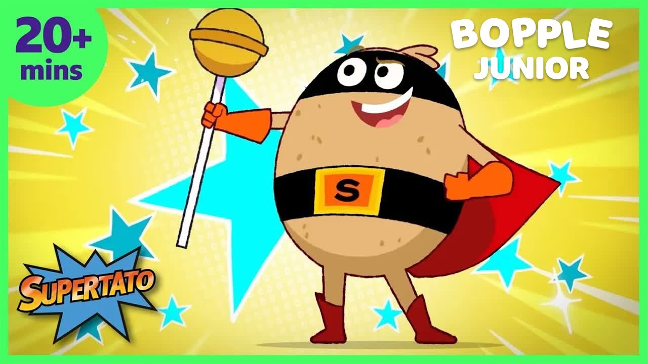 Supertato Saving the Supermarket! | Supertato | BBC Kids