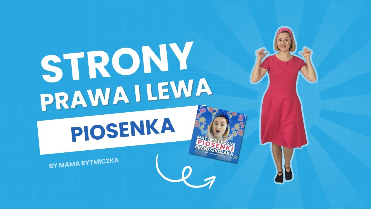 NOWA PIOSENKA | Wiem, gdzie jest prawo | Prawo lewo góra dół | Matematyczne Piosenki Przedszkolaka