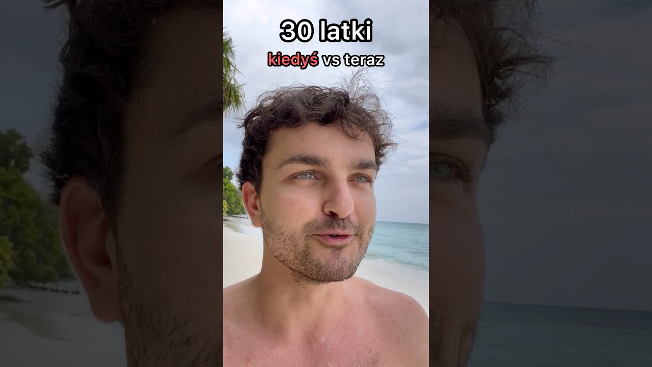 30 latki KIEDYŚ vs TERAZ | WAKACJE W TROPIKACH 🌴