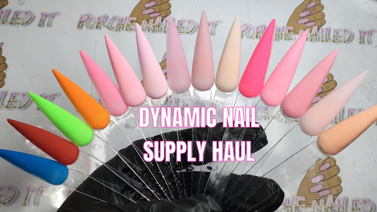 DYNAMIC NAIL SUPPLY HAUL PT 2 ✨ | $6 ACRYLIC