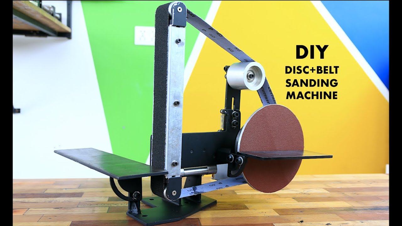 DIY Disc and Belt Sanding Machine