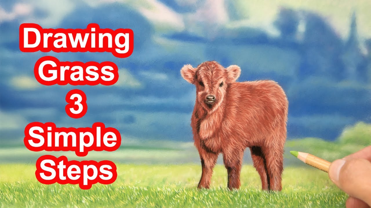 How to Draw Grass with Pastels - Jason Morgan