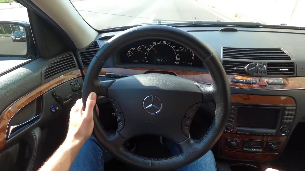 2003 Mercedes Benz S320 - POV Test Drive!!