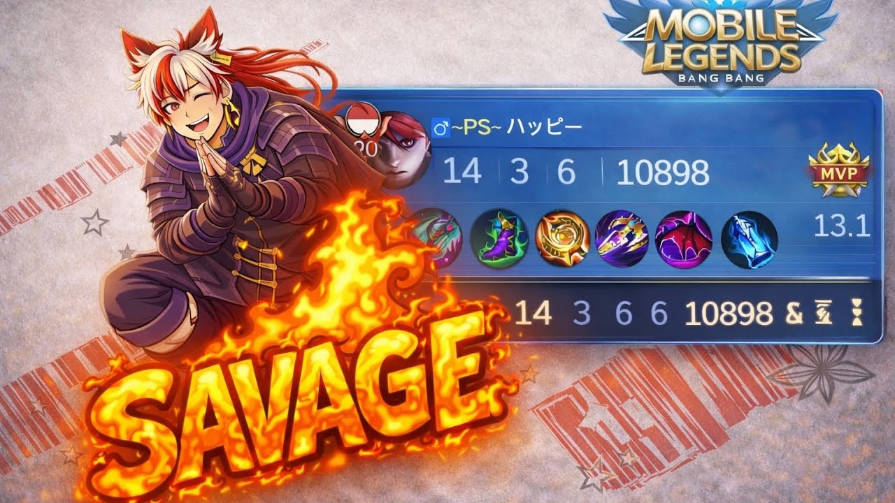 SAVAGE JULIAN AXE MLBB | JULIAN EXP 