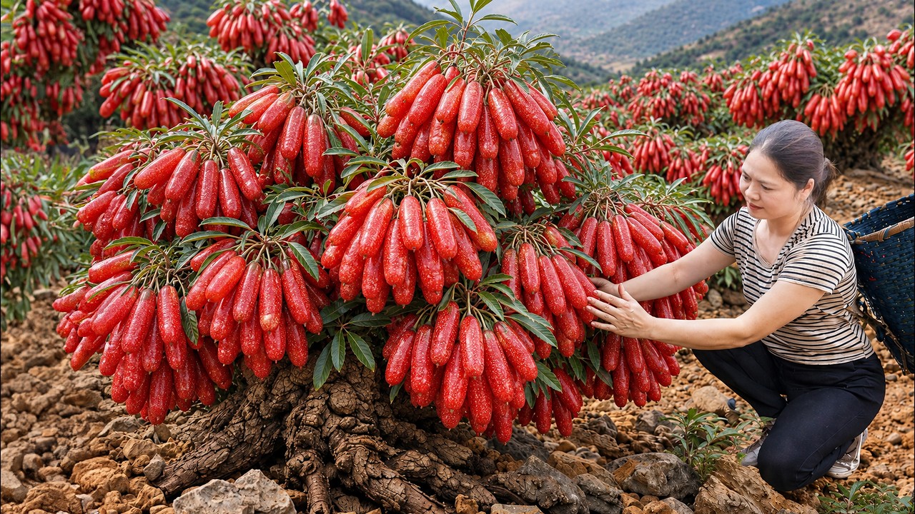 Harvesting Giant Silverberries for Market | Giant Fruit Clusters Growing on Rocky Mountain Farm
