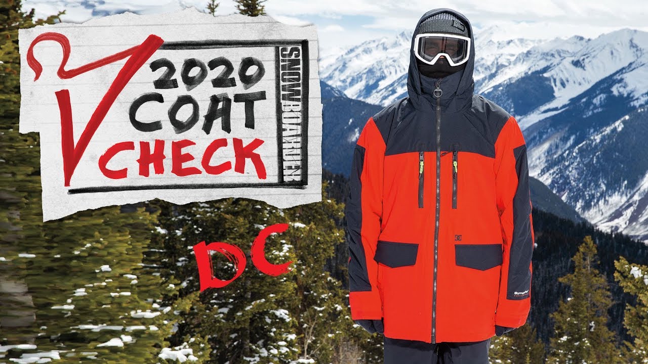 2020 Coat Check: DC Snowboarding's Company Jacket