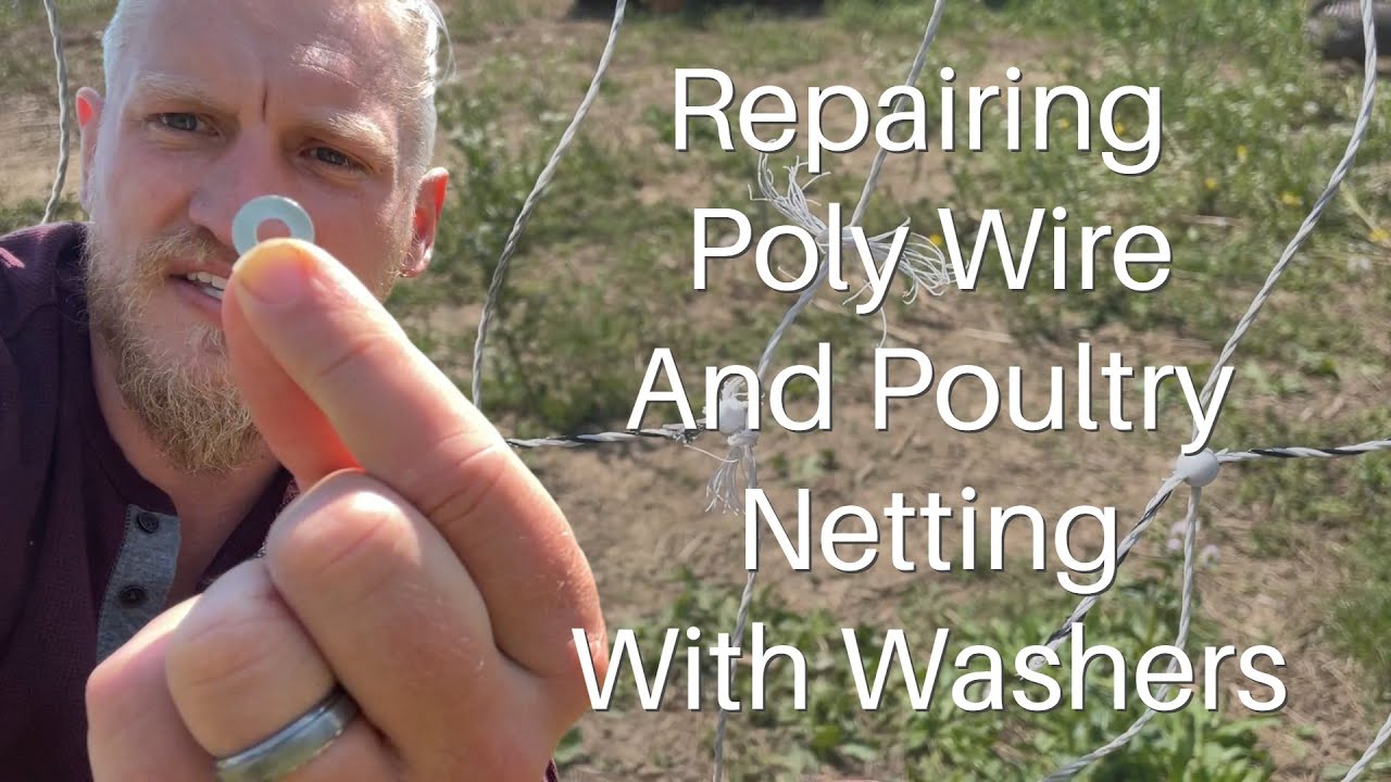 Repairing Electric Poultry Netting Washers