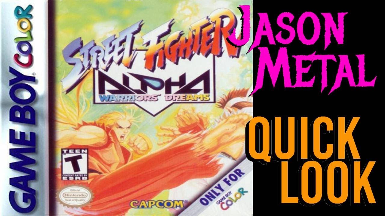 #QuickLook Street Fighter Alpha for GameBoy Color