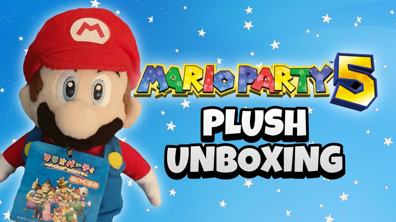 Mario Party 5 Mario Plush Unboxing!