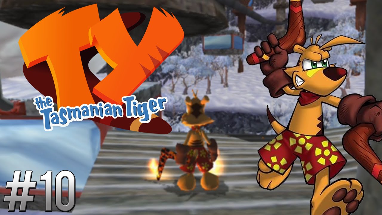 Ⓜ Ty the Tasmanian Tiger ▸ Walkthrough #10: Beyond the Black Stump (All Collectibles)