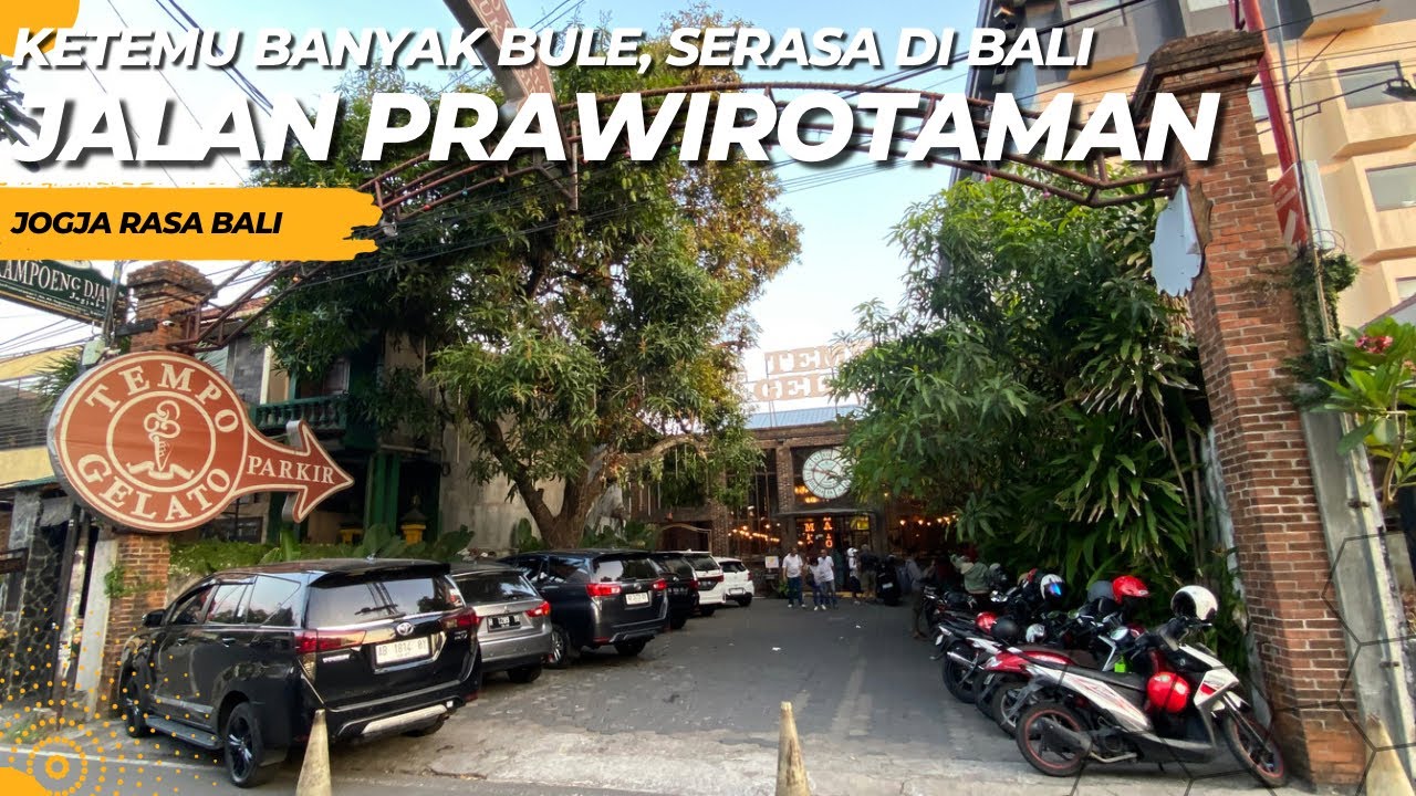 Menyusuri Sekitar Jalan Prawirotaman | Serasa Bukan di Jogja Ya | Banyak Bule dan Bar