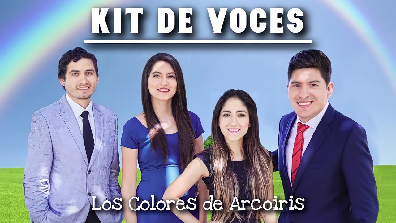 KIT DE VOZ - Los Colores de Arcoiris | Grupo Bless