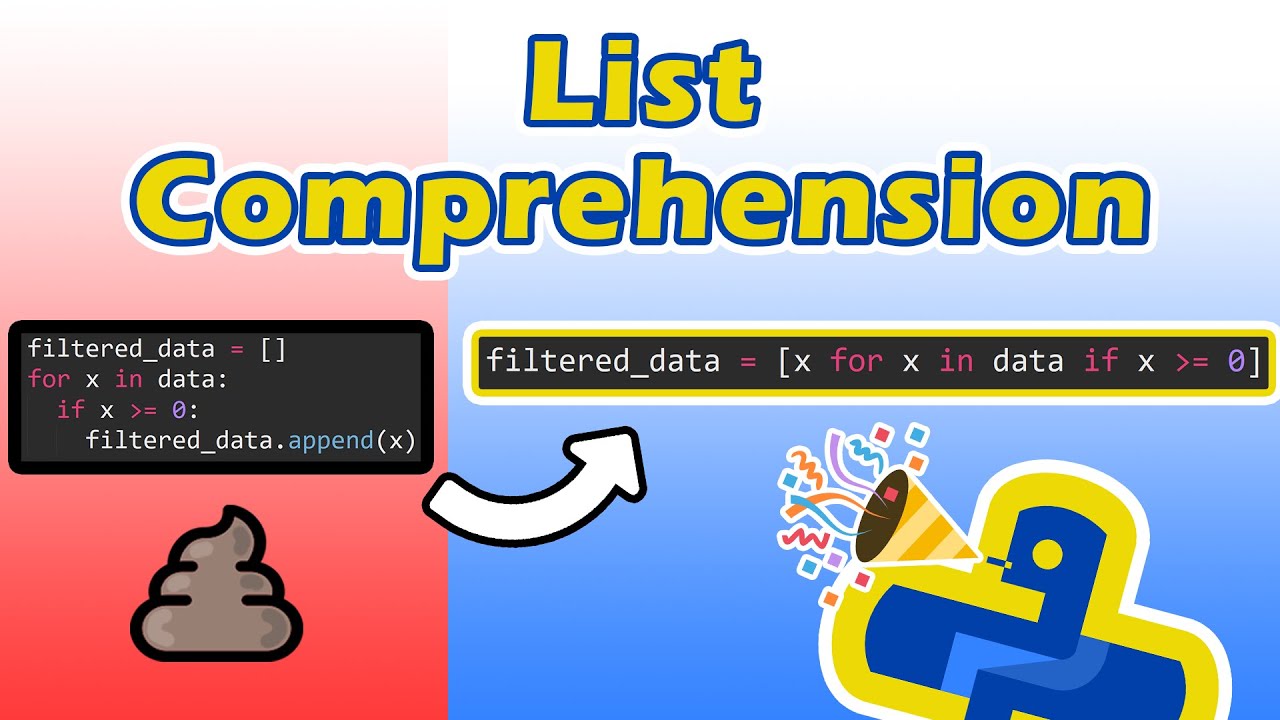 List Comprehension - The BEST Python Feature!