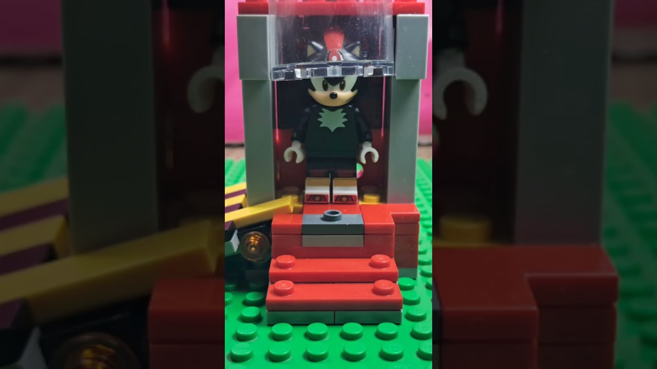lego shadow 769995 #sonicthehedgehog #sonic #legostopmotion #lego #shadowthehedgehog #shadow