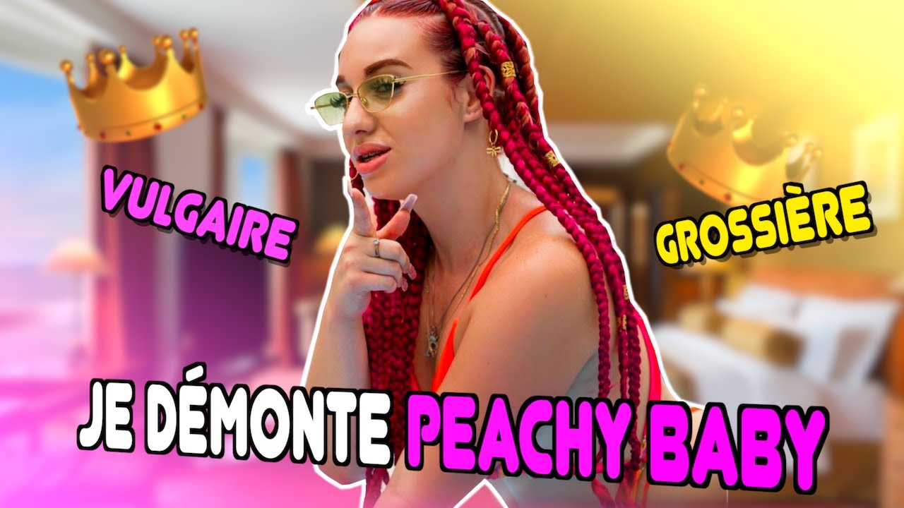 PEACHY BABY -  Je détruis son RAP de débile.