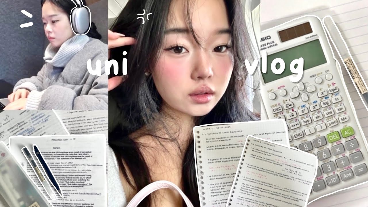 STRESSED EXAM WEEK🗄️: Crashouts and Productivity, cramming assignments, Christmas Wishlist etc.