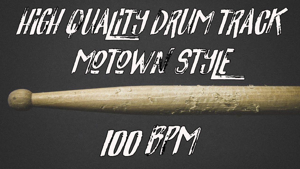 High quality drum track - Motown style