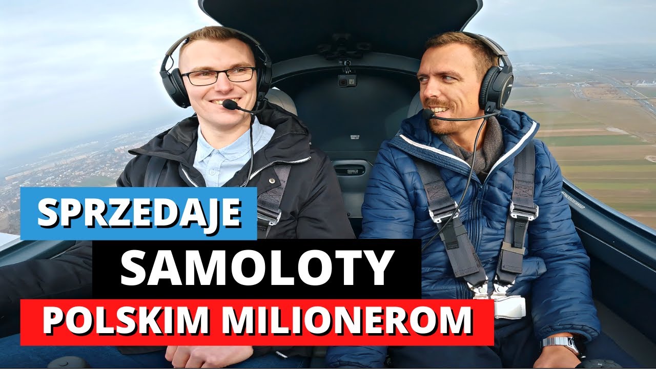 Otworzył salon SAMOLOTOWY - Krzysztof Będkowski - SkyDream
