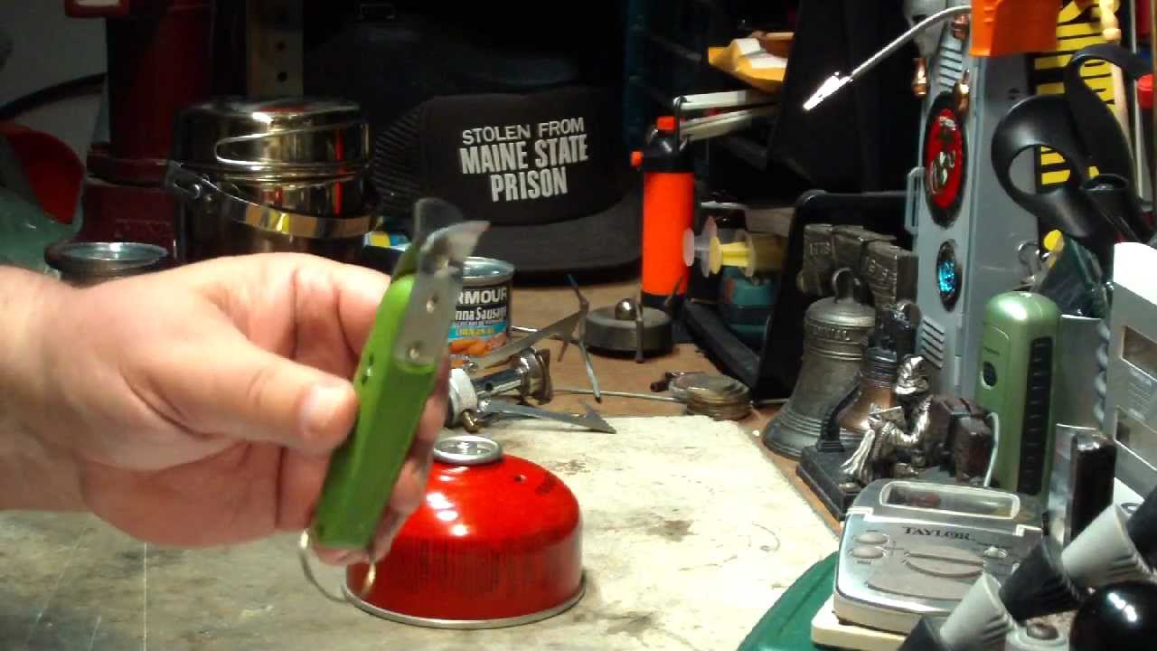 Butane Canister Recycling - Jetboil CrunchIt vs Churchkey